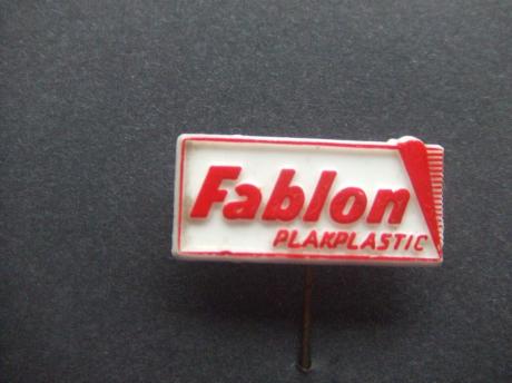 Fablon plakplastic logo